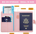 Melsbrinna Premium Leather Passport Holder Covers Case, Waterproof Rfid - Image 2