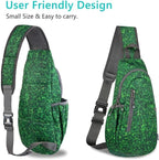 TITECOUGO Small Sling Bag, Lightweight Crossbody Backpack - Image 3