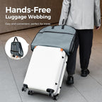 pack all 43" Premium Gusseted Travel Garment Bag, Heavy Duty Hanging Suit Bag - Image 6