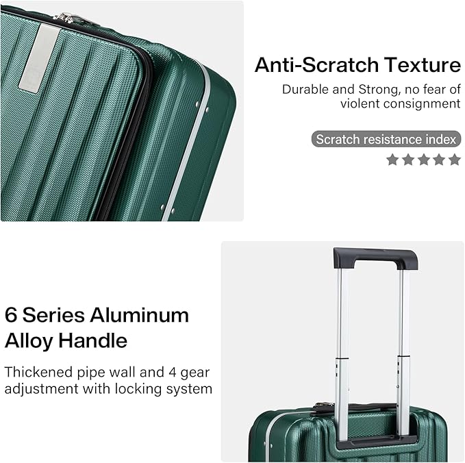 Hanke 16 Inch Underseat Carry On Suitcases - Image 8