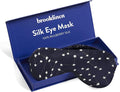 Brooklinen Silk Eye Mask for Sleeping – Celestial Blue, 100% Mulberry Silk by Brooklinen