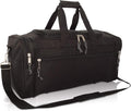 DALIX 21" Blank Sports Duffle Bag Gym Bag Travel Duffel Adjustable Strap in by Dalix