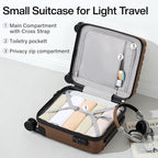 Hanke 14 Inch Underseat Carry On Luggage - Image 5