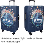 WUJIAONIAO Travel Luggage Cover Baggage Suitcase Cover Protector Skins 18-32 - Image 2