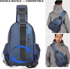 Crossbody Messenger Bag for Women Men Travel Backpack Convertibale Sling Bag - Image 3