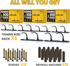 QudraKast Horizontal Fishing Rod Holder - Image 7