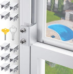 Sliding Window Locks, for Horizontal Sliding Windows, Window Security Lock by CRODOER