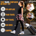 Travel & Camping Comfortable Memory Foam Pillow – Easy to Carry Portable Bag – - Image 8