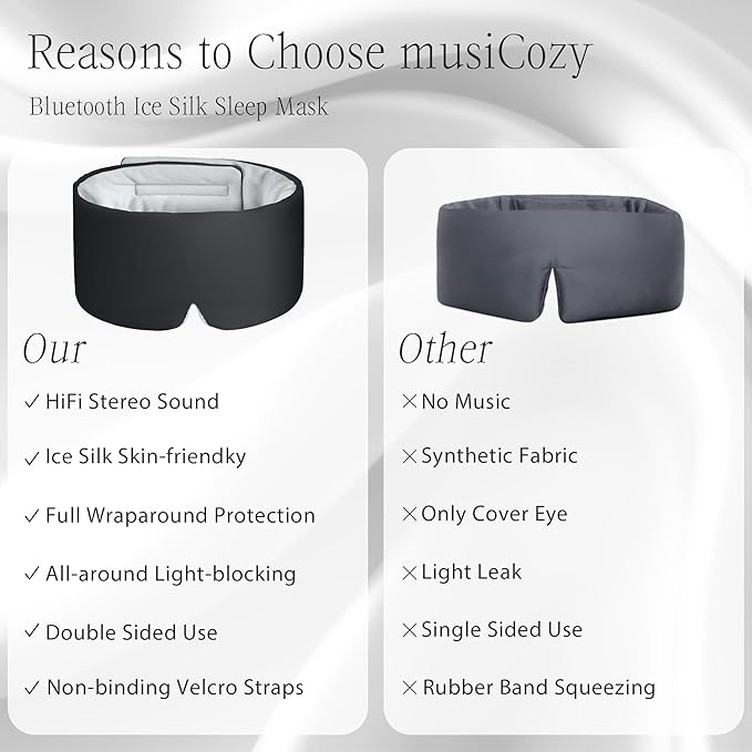 MUSICOZY Ice Silk Sleep Headphones - Image 7