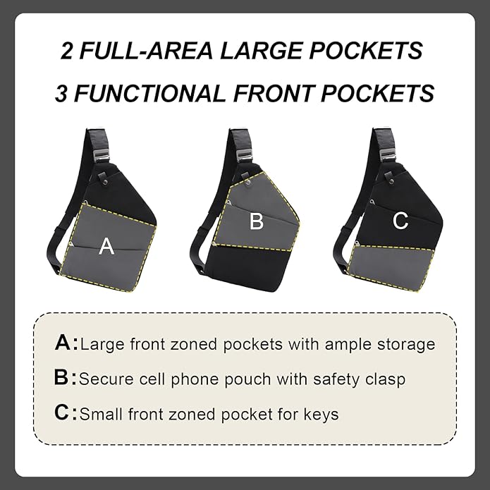 Anti Theft Crossbody Travel Bags - Image 6