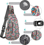 TITECOUGO Small Sling Bag, Lightweight Crossbody Backpack - Image 5