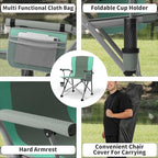 Oversized Camping Chair for Adults Heavy Duty, Heavy Duty Lawn Chair - Image 6