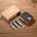 MR.GREEN 3 pcs Nail Clippers Set Stainless Steel Nail Clippers & Slant EDG - Image 6
