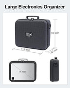 Luxtude Electronic Organizer Travel Case Large, Hard Case - Image 7