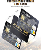 RFID Blocking Card 10 pack, One Card Protects Entire Wallet, RFID/NFC - Image 7