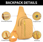 Small Sling Bag For Women Men Casual Crossbody Sling Backpack - Image 5