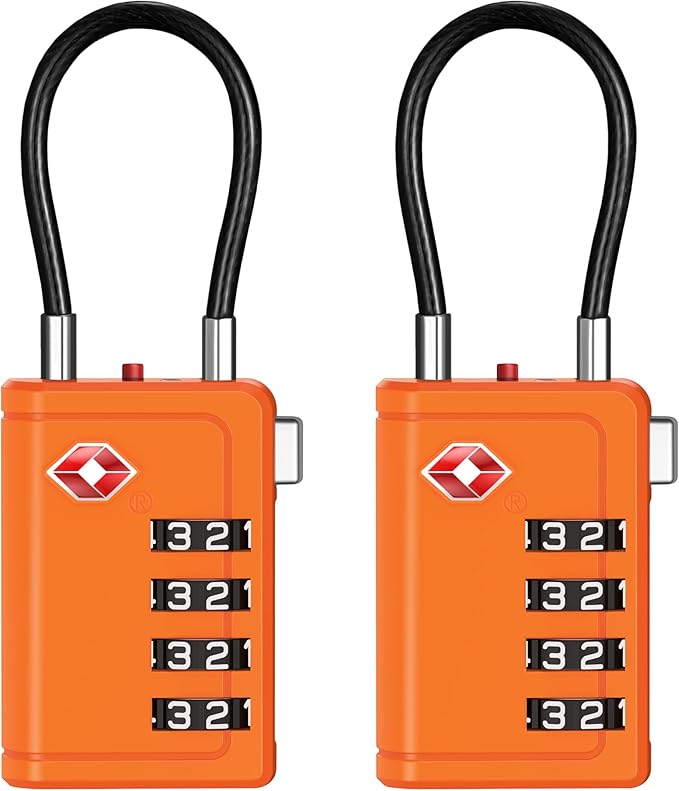 Puroma TSA Approved Luggage Travel Locks by Puroma