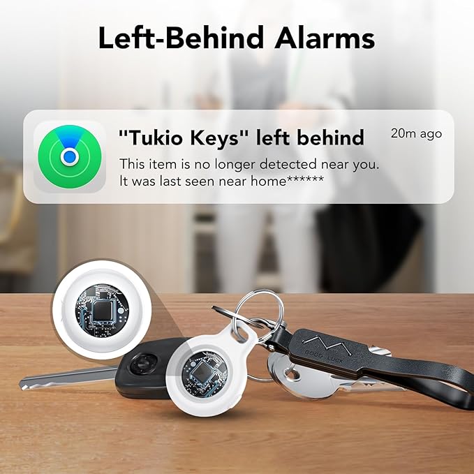 2025 New Air Tracker Tag-1 Pack, Replaceable Battery, Key Finder and Item - Image 5