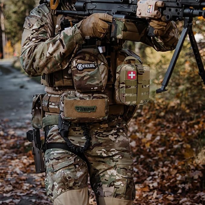 IFAK Kit Trauma Kit Military Medical First Aid Kits Bleeding Contral Emergency - Image 4