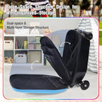 20" Scooter Suitcase for Kids, 2-in-1 Ride On Luggage - Image 6