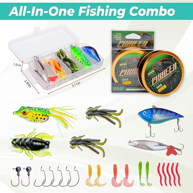 Telescopic Fishing Rod and Reel Combo, 2 Collapsible Spinning Reels, 2 100m Line - Image 4