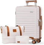 SHOWKOO Suitcase Hardside Expandable Luggage Set, Suitcase by SHOWKOO