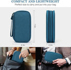 FYY Electronic Organizer, Travel Cable Organizer All-in-One Storage Bag Pouch - Image 2