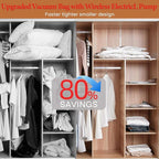 Vacuum Storage Bags for Clothing Travel, 10 Pack Vacuum Bags - Image 9