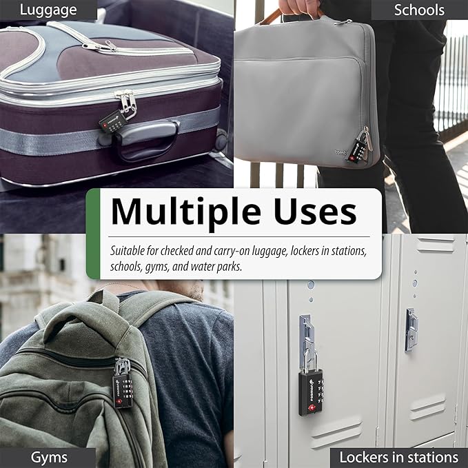 Fosmon TSA Approved Locks for Luggage/ Suitcase - Image 6