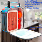 FlowFly Kids Lunch box Insulated Soft Bag Mini Cooler Back to School Thermal - Image 2