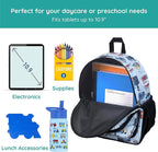 Wildkin JumpOff Jo 12-inch Kids Backpack – Lightweight, Durable Toddler Bag - Image 5