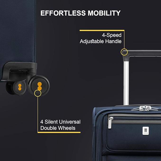 LEVEL8 Carry On Luggage Airline Approved - Image 6