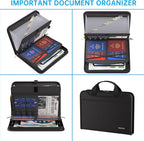 ENGPOW Accordion File Organizer, Fireproof Expanding File Folder - Image 4