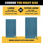 Wise Owl Outfitters Microfiber Camping Towel - Image 3