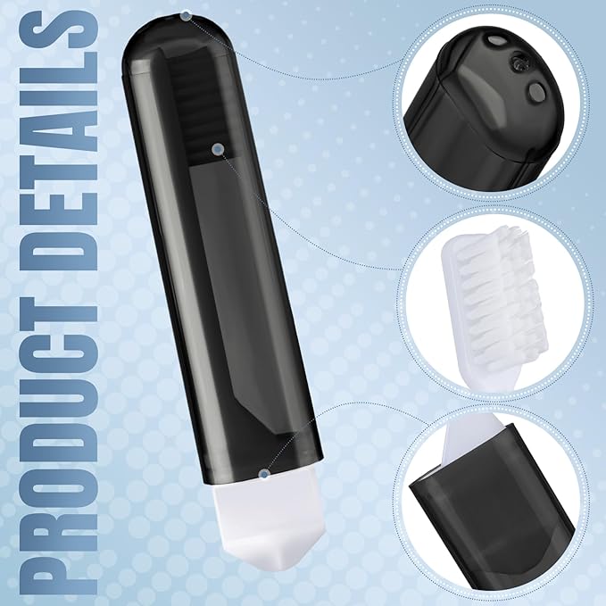 Patelai 4 Pcs Travel Toothbrush Set, Soft Bristle Mini Foldable Tooth Brush - Image 3