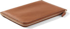 Leatherology Cognac Slim Zip Travel Wallet - Image 2