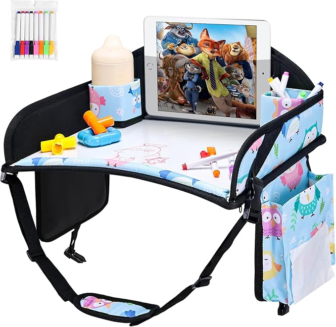 2PCS Kids Travel Tray, Car Seat Tray - Image 6