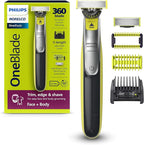 Philips Norelco OneBlade 360 Hybrid Face + Body, Electric Beard Trimmer by PhilipsNorelco