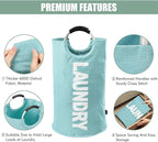 DOKEHOM 125L X-Large Collapsible Washing Laundry Basket Bag - Image 7