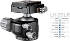 Leofoto Professional Camera Tripod, 4 Leg Sections, 360° Ball Head, Max Load - Image 2