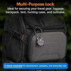 Forge TSA Approved Luggage Locks Ultra-Secure Dimple Key Travel Locks - Image 5
