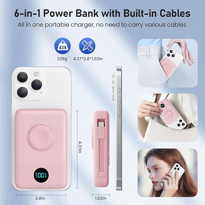 Magnetic Portable Charger for iPhone - Image 7