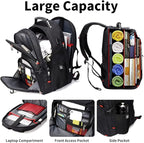 SHRRADOO Extra Large 50L Travel Laptop Backpack - Image 7