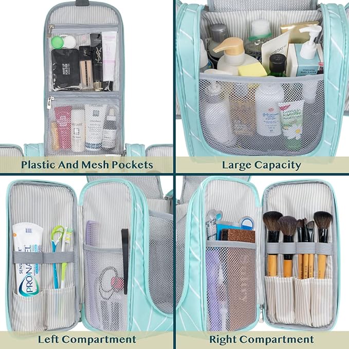 PAVILIA Extra Large Toiletry Bag Travel Bag - Image 4
