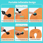 2 Pack Inflatable Travel Neck Pillows - Image 4