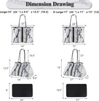 QOGiR Neoprene Multipurpose Beach Bag Tote - Image 2