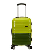 Melbourne Hardside 2 Piece Expandable Spinner Wheel Luggage Set (Two Tone Green / 2 Piece (20"/28"))