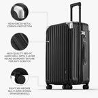 LEVEL8 Grace Luggage Sets Hardshell Suitcase - Image 2