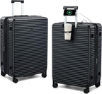 28 Inch Luggage Hard Shell Suitcases, Expandable Travel Checked Luggage 28 Inch by HanTrip