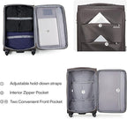 Hanke 20/28 Inch 2 Piece Luggage Sets - Image 7